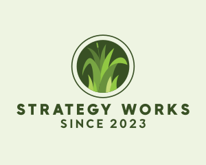 Grass Lawn Maintenance  logo design