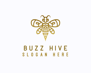 Honey Bee Wings logo design