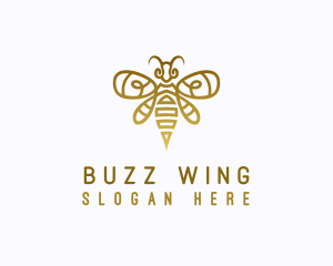 Honey Bee Wings logo design