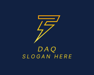 Lightning Bolt Energy Logo