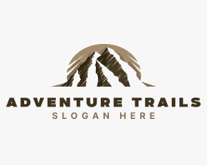 Mountain Summit Hiking logo design