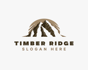 Mountain Summit Hiking logo design