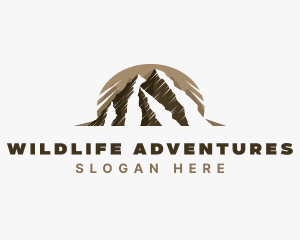 Mountain Summit Hiking logo design