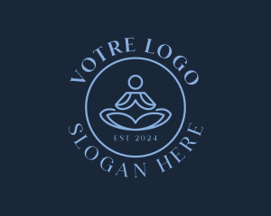 Yogi - Meditation Yoga Reiki logo design