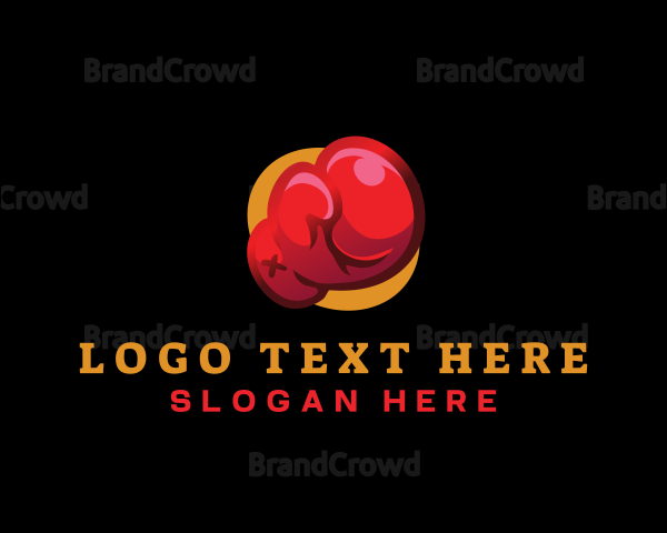 Sport Boxing Gloves Logo