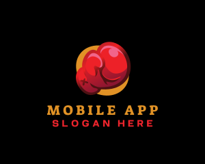 Sport Boxing Gloves Logo