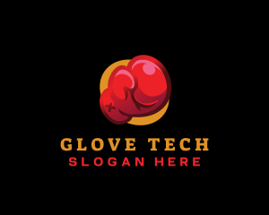 Sport Boxing Gloves logo design