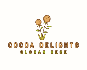 Flower Cookies Plant logo design