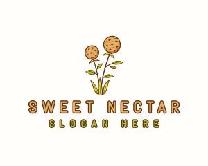 Flower Cookies Plant logo design