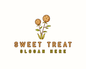 Cookies - Flower Cookies Plant logo design