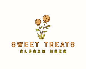 Cookies - Flower Cookies Plant logo design