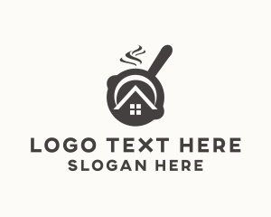 Smoke - Cooking Pan Restaurant logo design
