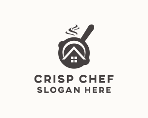 Cooking Pan Restaurant logo design