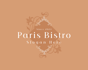 Elegant Luxury Floral Boutique logo design