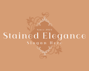 Elegant Luxury Floral Boutique logo design