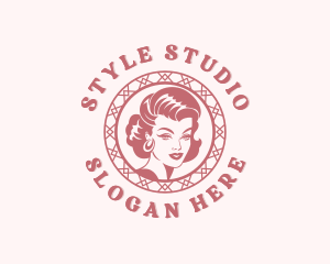 Hairstylist - Beauty Woman Boutique logo design