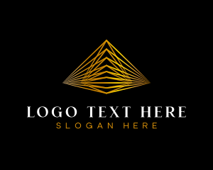 Premium - Luxury Pyramid Consultant logo design