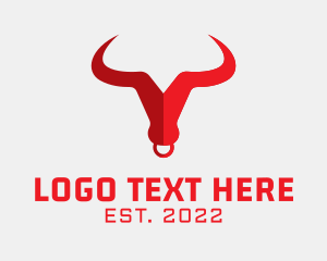 Furious - Furious Bull Head logo design