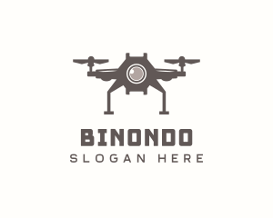 Quadcopter Drone Photography Logo