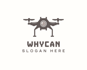 Aerial - Quadcopter Drone Photography logo design