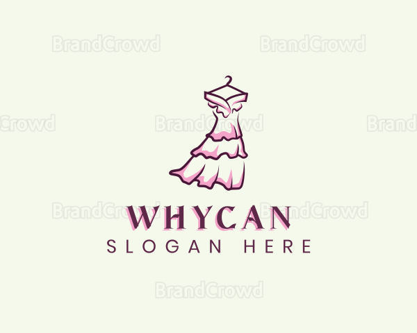 Dress Gown Clothing Logo