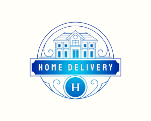 House Property Real Estate logo design