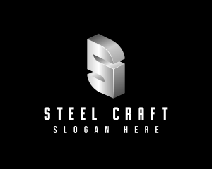 Steel - Industrial Steel Metalwork logo design