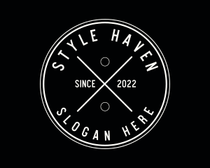 Inn - Simple Hipster Badge logo design