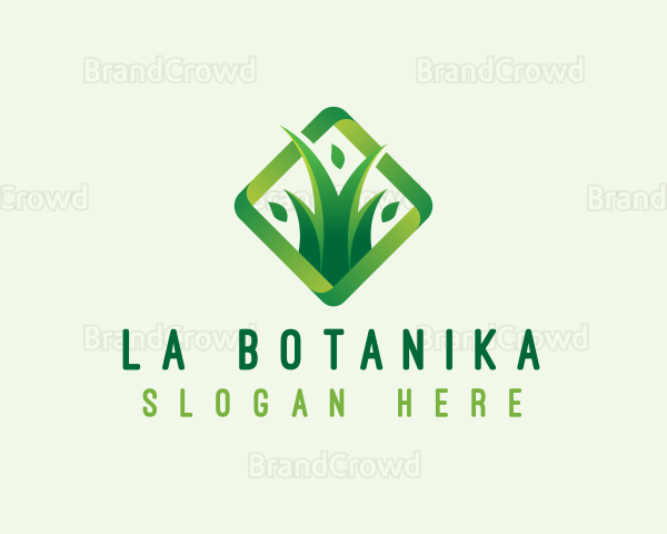 Garden Grass Landscaping Logo