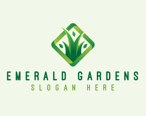 Garden Grass Landscaping logo design