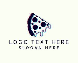 Glitch - Glitch Pizza Restaurant logo design