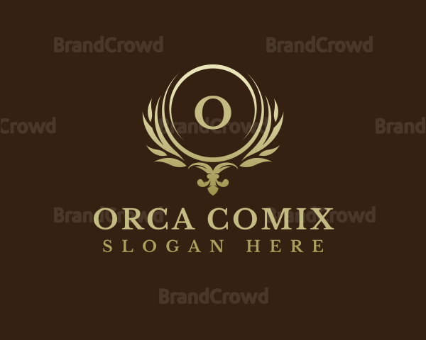 Luxury Ornament Leaves Logo