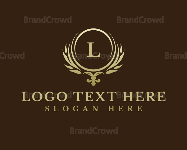 Luxury Ornament Leaves Logo