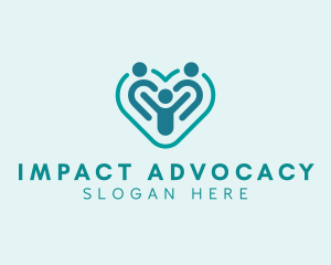Advocacy - Family Heart Foundation logo design