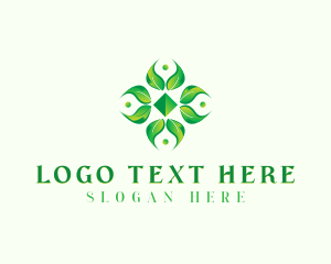 Natural Organic Herb Logo