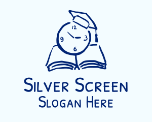 Graduate - Book Study Time logo design
