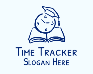 Book Study Time logo design