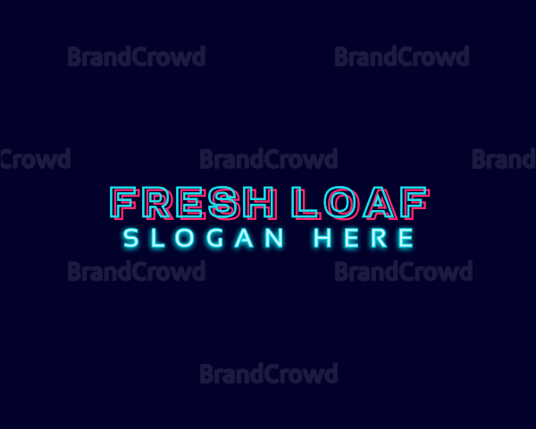 Neon Glitch Studio Logo