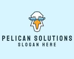 Pelican - Eyeglasses Pelican Avatar logo design