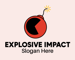 Explosive Time Bomb logo design