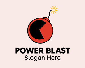 Explosive Time Bomb logo design