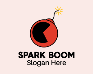 Explosive Time Bomb logo design