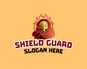 Skull - Red Villain Wizard logo design