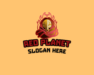 Red Villain Wizard logo design