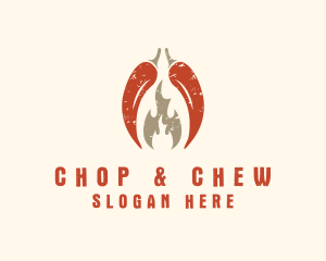 Fire Hot Chili Logo