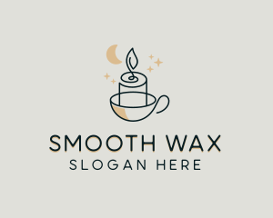 Wax Candle Holder logo design