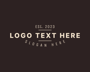 Crafting - Elegant Company Cafe logo design