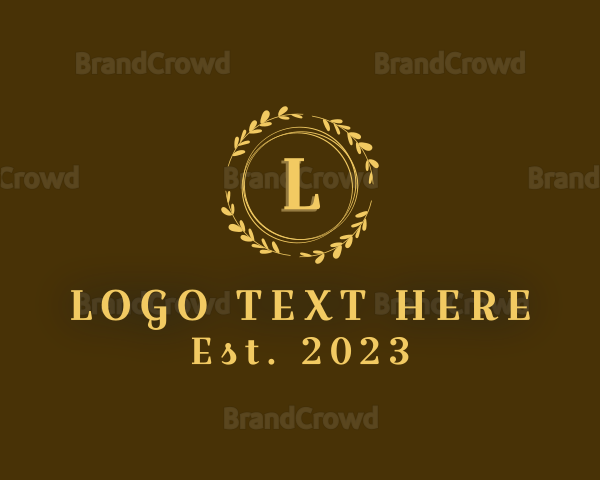 Laurel Leaf  Wreath Logo