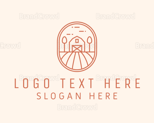 Farm Field Barn Logo