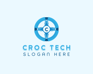 Cyber Tech Software logo design